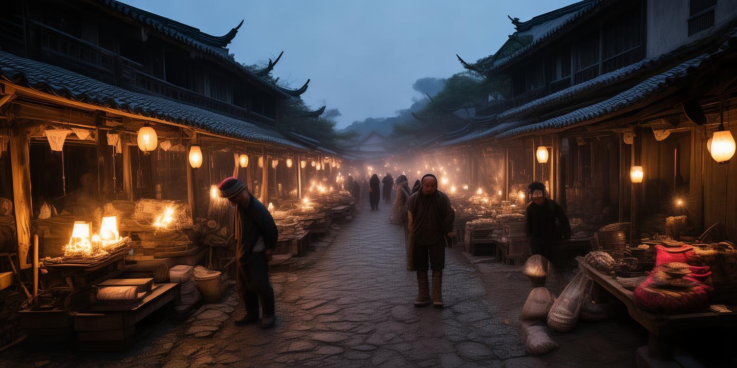 灵丘“平型关之夜”光影市集:AR技术重现战时黑市交易场景