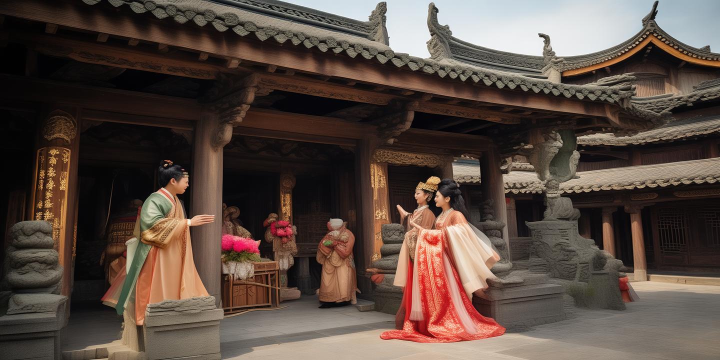 浑源县创新文旅产品——“悬空寺婚礼”,新人体验北魏婚仪,感受千年古韵