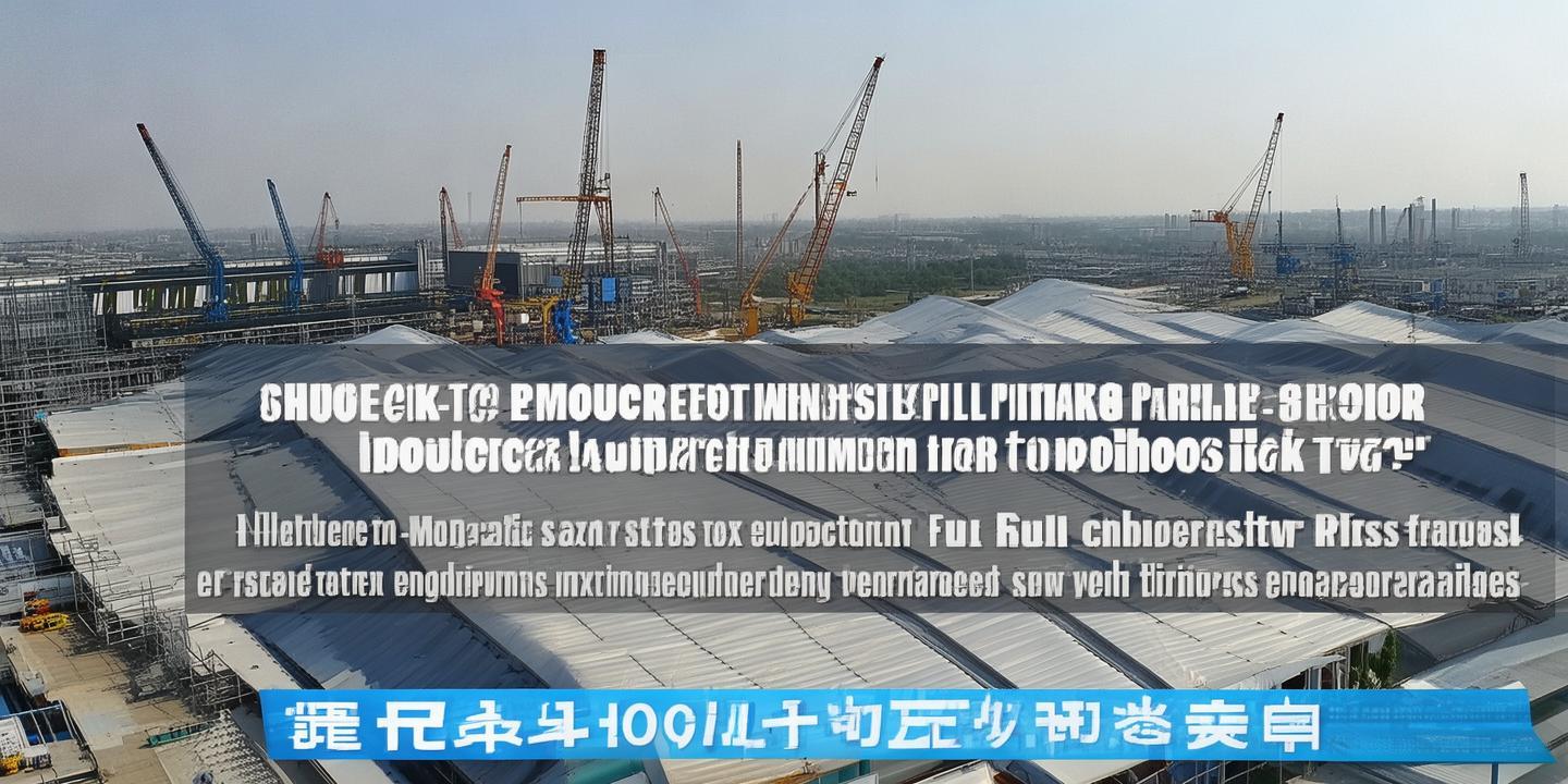 半导体材料产业园二期工程圆满封顶,进口设备购置税全额补贴政策助力产业发展